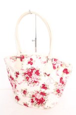 画像1: BABY,THE STARS SHINE BRIGHT / シュガーブーケ柄バケツ型BAG  オフシロ O-26-10-20-100-BA-BG-IG-OS (1)