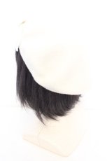 画像3: m petit by misako / AMモチーフリボンベレー帽  アイボリー O-26-10-20-025-LO-AC-IG-OS (3)