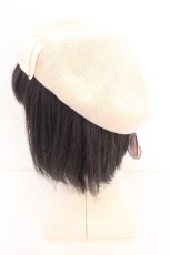 画像2: m petit by misako / AMリボンサーモベレー 57.5cm アイボリー O-26-10-20-027-LO-AC-IG-OS (2)