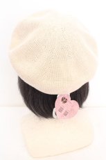 画像3: m petit by misako / AMリボンサーモベレー 57.5cm アイボリー O-26-10-20-027-LO-AC-IG-OS (3)