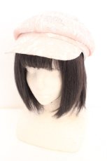 画像1: axes femme / 総レースキャスケット  ピンク O-26-10-20-037-AX-AC-IG-OS (1)