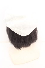 画像3: axes femme POETIQUE / プレート付きレースキャスケット 57.5cm シロ O-26-10-20-038-AX-AC-IG-OS (3)