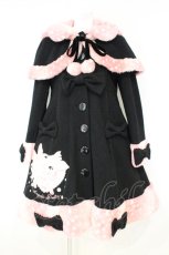 画像1: Angelic Pretty / 小鹿のミルキーちゃんコート M クロ×ピンク O-26-10-22-001-AP-CO-OW-OS (1)