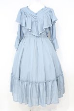 画像1: axes femme kawaii / シャルロットワンピース  ブルー O-26-10-22-021-AX-OP-IG-OS (1)