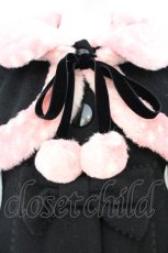 画像2: Angelic Pretty / 小鹿のミルキーちゃんコート M クロ×ピンク O-26-10-22-001-AP-CO-OW-OS (2)