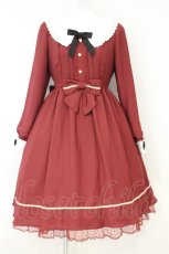 画像1: Angelic Pretty / Raffineワンピース  ワイン O-26-10-22-005-AP-OP-IG-OS (1)