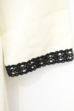 画像3: an another angelus / トーションレース使い刺繍衿ワンピース  クリーム O-26-10-22-068-CA-OP-IG-OS (3)