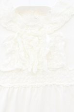 画像2: Jane Marple / レース配色カットソー M オフシロ O-26-10-22-080-JM-TO-IG-OS (2)