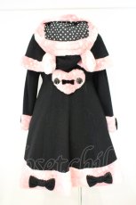 画像6: Angelic Pretty / 小鹿のミルキーちゃんコート M クロ×ピンク O-26-10-22-001-AP-CO-OW-OS (6)