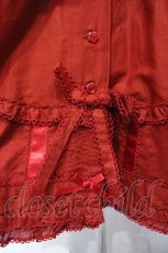 画像5: PINK HOUSE / Berry Rose刺繍入りパッチワーク風ワンピース  アカ O-26-10-22-013-LO-OP-IG-OS (5)