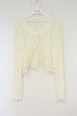 画像1: m petit by misako / レースボレロ LL アイボリー O-26-10-23-040-LO-TO-OW-OS (1)