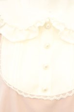 画像2: Ank Rouge / タックヨークパフスリーブトップス  ピンク×シロ O-26-10-23-006-CA-TO-IG-OS (2)