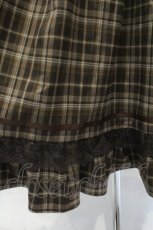 画像2: axes femme POETIQUE / フリルデザインキャミワンピース M ブラウン O-26-10-23-009-AX-OP-YM-OS (2)