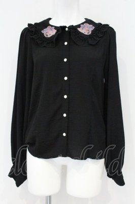 Preview of Frill Collar ブラウス F ブラック