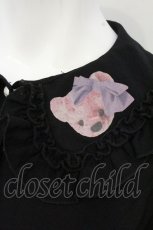 画像2: TRAVAS TOKYO / Frill Collar ブラウス F ブラック O-26-10-23-010-PU-BL-YM-OS (2)