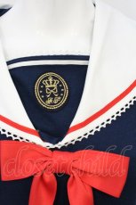 画像2: Angelic Pretty / School Marineカットソー  ネイビー×シロ O-26-10-23-013-AP-TO-IG-OS (2)