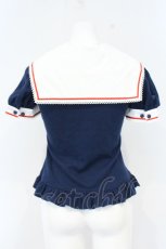 画像3: Angelic Pretty / School Marineカットソー  ネイビー×シロ O-26-10-23-013-AP-TO-IG-OS (3)