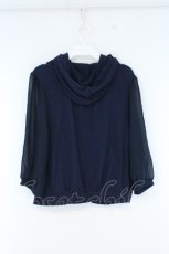 画像3: axes femme / シースルー袖パーカー M ネイビー O-26-10-23-027-AX-TO-IG-OS (3)