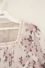 画像2: m petit by misako / AM*ハナスクエアワンピース LL ピンク O-26-10-23-031-LO-OP-OW-OS (2)