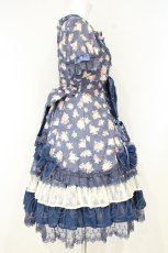 画像5: Angelic Pretty / ファンシーローズワンピース  ネイビー O-26-10-24-035-AP-OP-IG-OS (5)