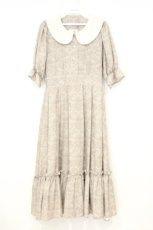 画像1: m petit by misako / NINA’Sコラボトワルドジュイワンピース S ベージュ O-26-10-24-037-LO-OP-IG-OS (1)