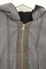 画像2: axes femme / リバーシブルエアコンダウン M グレー O-26-10-24-001-AX-CO-IG-OS (2)