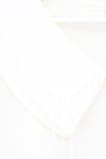画像2: axes femme POETIQUE / レース襟ブラウス M シロ O-26-10-24-058-AX-BL-OW-OS (2)