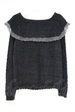 画像3: axes femme / ニットオフショルトップス M クロ O-26-10-24-067-AX-TO-IG-OS (3)