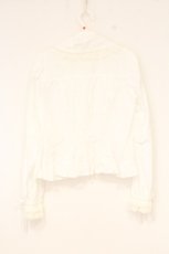 画像5: Angelic Pretty / スクエア切替セレモニーブラウス  シロ O-26-10-24-078-AP-BL-OW-OS (5)