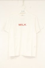 画像1: MILK / さくらんぼプリントTシャツ  シロ O-26-10-24-084-ML-TS-IG-OS (1)