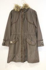 画像1: axes femme / ボアライナー付きコート M グリーン O-26-10-24-002-AX-CO-IG-OS (1)