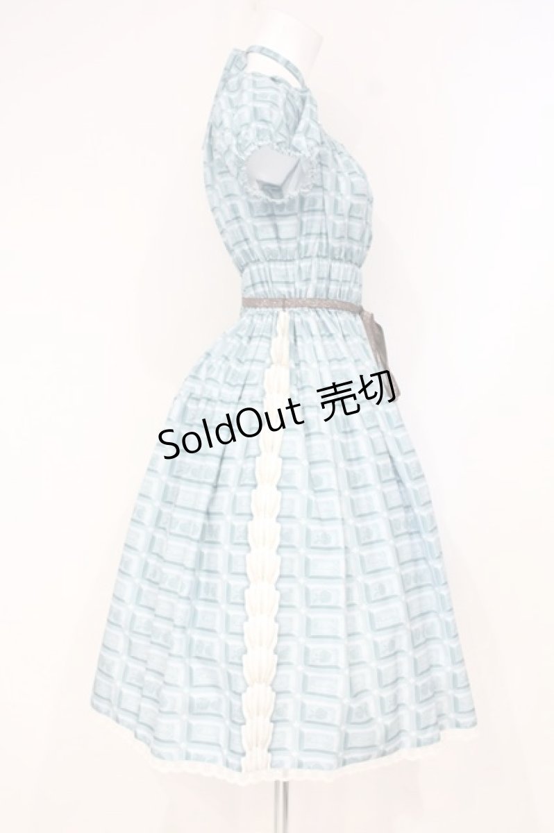 画像4: Enchantlic Enchantilly / アンシャンテリーチョコレートワンピース L アリスブルーチョコレート O-26-10-24-011-LO-OP-OW-OS (4)