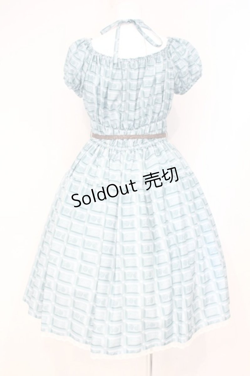 画像6: Enchantlic Enchantilly / アンシャンテリーチョコレートワンピース L アリスブルーチョコレート O-26-10-24-011-LO-OP-OW-OS (6)