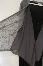 画像3: axes femme / トッパーCD重ね着風チュニ M グレー×クロ O-26-10-25-051-AX-TO-OW-OS (3)