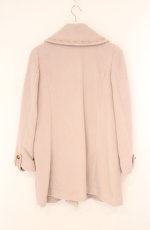 画像4: axes femme / 薔薇ボタン丸襟コート M ピンク O-26-10-25-062-AX-CO-OW-OS (4)