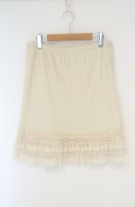 画像1: axes femme / ペチスカート M キナリ O-26-10-25-071-AX-SK-OW-OS (1)
