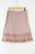 画像1: axes femme / プチバラペチスカート M ピンク O-26-10-25-072-AX-SK-OW-OS (1)