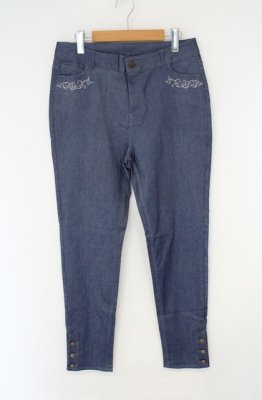 Preview of Style ストレッチスキニーパンツ XL インディゴ