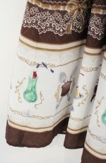 画像2: axes femme POETIQUE / レトロ喫茶ベルト付スカート M ブラウン O-26-10-25-084-AX-SK-IG-OS (2)