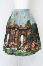 画像1: Jane Marple / Holy library dress skirt（ホーリーライブラリードレススカート） M グリーン系 O-26-10-25-085-JM-SK-IG-OS (1)