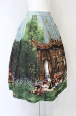 画像2: Jane Marple / Holy library dress skirt（ホーリーライブラリードレススカート） M グリーン系 O-26-10-25-085-JM-SK-IG-OS (2)
