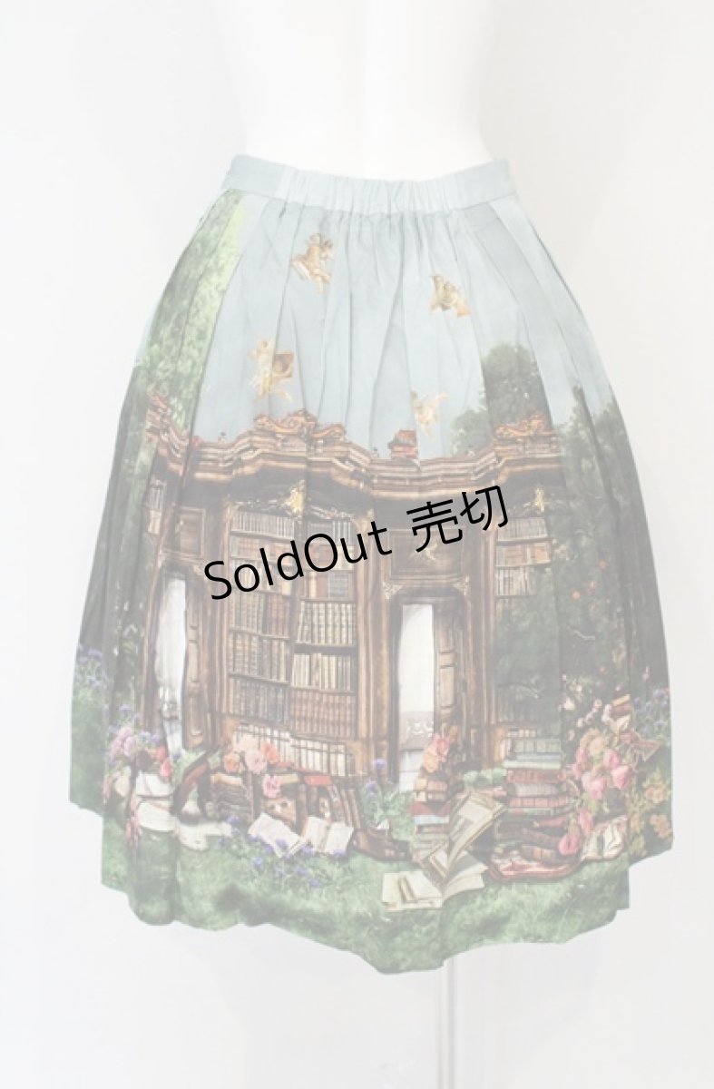 画像4: Jane Marple / Holy library dress skirt（ホーリーライブラリードレススカート） M グリーン系 O-26-10-25-085-JM-SK-IG-OS (4)