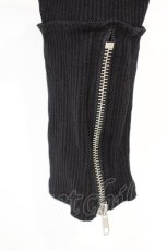 画像4: DimMoire / ZIP UPクロップトップス  ブラック O-26-10-26-047-PU-TO-IG-OS (4)