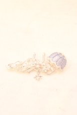 画像1: NIBBLE POISON / 星夜の海月２ｗａｙブローチ  シルバー O-26-10-26-1036-LO-AC-OW-OS (1)