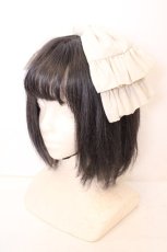 画像1: 尾州ロリィタ / ヘッドドレス  ベージュ系 O-26-10-26-1006-LO-AC-OW-OS (1)