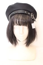 画像3: Amavel / Iron Veilベレー帽  クロ O-26-10-26-1012-CA-AC-OW-OS (3)