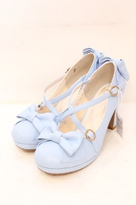 Preview of My Ribbon Shoes 24.0cm ライトブルー
