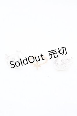 Preview of スワンリング3点セット  ガンメタ