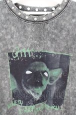 画像2: Grrr the Lipper / アンデッド・チワワT  グレー×グリーン O-26-10-26-048-PU-TO-IG-OS (2)