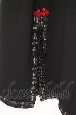 画像3: Qutie Frash / 2018"龍虎"ワイドパンツ  ブラック×レッド O-26-10-26-059-QU-PA-IG-OS (3)